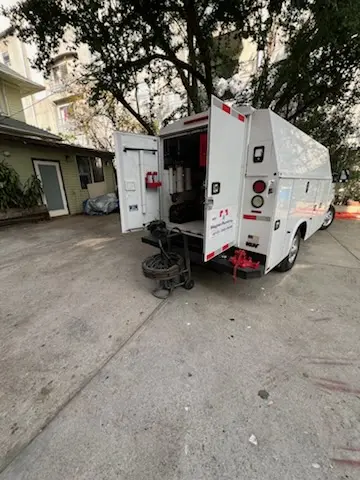 Magnet Plumbing service vehicle on-site for Water Heater Repair in Sawgrass Mills